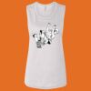 Ladies' Bella Flowy Scoop Muscle Tank Thumbnail