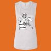 Ladies' Bella Flowy Scoop Muscle Tank Thumbnail