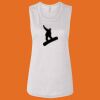 Ladies' Bella Flowy Scoop Muscle Tank Thumbnail