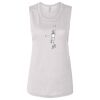 Ladies' Bella Flowy Scoop Muscle Tank Thumbnail