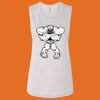 Ladies' Bella Flowy Scoop Muscle Tank Thumbnail
