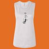 Ladies' Bella Flowy Scoop Muscle Tank Thumbnail
