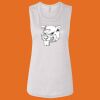 Ladies' Bella Flowy Scoop Muscle Tank Thumbnail