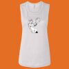 Ladies' Bella Flowy Scoop Muscle Tank Thumbnail