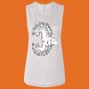 Ladies' Bella Flowy Scoop Muscle Tank Thumbnail