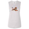 Ladies' Bella Flowy Scoop Muscle Tank Thumbnail