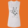 Ladies' Bella Flowy Scoop Muscle Tank Thumbnail