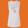 Ladies' Bella Flowy Scoop Muscle Tank Thumbnail
