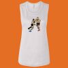 Ladies' Bella Flowy Scoop Muscle Tank Thumbnail