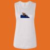 Ladies' Bella Flowy Scoop Muscle Tank Thumbnail