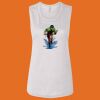 Ladies' Bella Flowy Scoop Muscle Tank Thumbnail