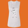 Ladies' Bella Flowy Scoop Muscle Tank Thumbnail