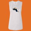 Ladies' Bella Flowy Scoop Muscle Tank Thumbnail