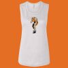 Ladies' Bella Flowy Scoop Muscle Tank Thumbnail
