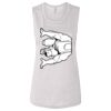 Ladies' Bella Flowy Scoop Muscle Tank Thumbnail