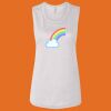 Ladies' Bella Flowy Scoop Muscle Tank Thumbnail