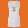 Ladies' Bella Flowy Scoop Muscle Tank Thumbnail