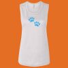 Ladies' Bella Flowy Scoop Muscle Tank Thumbnail