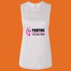 Ladies' Bella Flowy Scoop Muscle Tank Thumbnail