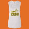 Ladies' Bella Flowy Scoop Muscle Tank Thumbnail