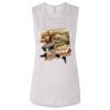 Ladies' Bella Flowy Scoop Muscle Tank Thumbnail