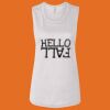 Ladies' Bella Flowy Scoop Muscle Tank Thumbnail