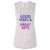 Ladies' Bella Flowy Scoop Muscle Tank Thumbnail