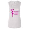Ladies' Bella Flowy Scoop Muscle Tank Thumbnail