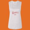 Ladies' Bella Flowy Scoop Muscle Tank Thumbnail