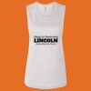 Ladies' Bella Flowy Scoop Muscle Tank Thumbnail