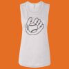 Ladies' Bella Flowy Scoop Muscle Tank Thumbnail