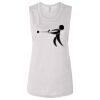 Ladies' Bella Flowy Scoop Muscle Tank Thumbnail