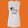 Ladies' Bella Flowy Scoop Muscle Tank Thumbnail