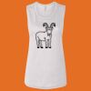 Ladies' Bella Flowy Scoop Muscle Tank Thumbnail