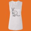 Ladies' Bella Flowy Scoop Muscle Tank Thumbnail