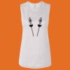Ladies' Bella Flowy Scoop Muscle Tank Thumbnail