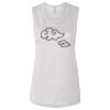 Ladies' Bella Flowy Scoop Muscle Tank Thumbnail