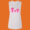 Ladies' Bella Flowy Scoop Muscle Tank Thumbnail