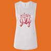 Ladies' Bella Flowy Scoop Muscle Tank Thumbnail
