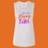 Ladies' Bella Flowy Scoop Muscle Tank Thumbnail