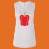 Ladies' Bella Flowy Scoop Muscle Tank Thumbnail