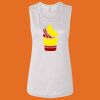 Ladies' Bella Flowy Scoop Muscle Tank Thumbnail