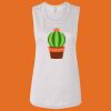 Ladies' Bella Flowy Scoop Muscle Tank Thumbnail