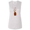 Ladies' Bella Flowy Scoop Muscle Tank Thumbnail