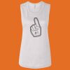 Ladies' Bella Flowy Scoop Muscle Tank Thumbnail