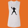 Ladies' Bella Flowy Scoop Muscle Tank Thumbnail