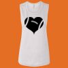 Ladies' Bella Flowy Scoop Muscle Tank Thumbnail