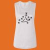 Ladies' Bella Flowy Scoop Muscle Tank Thumbnail