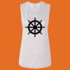 Ladies' Bella Flowy Scoop Muscle Tank Thumbnail