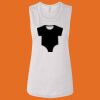 Ladies' Bella Flowy Scoop Muscle Tank Thumbnail